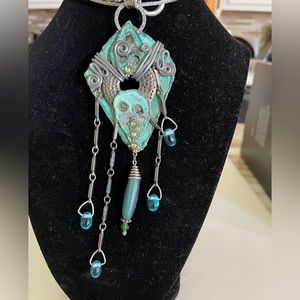 Unique Wire Wrapper Pendant
